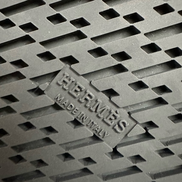 size 39EU NEW HERMES Black Suede Goatskin Women's Go Mule  w/ Receipt - Picture 6 of 15